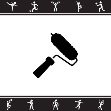 Web simge resim rulo