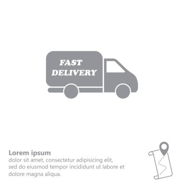 hızlı teslimat simgesi