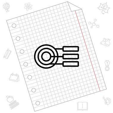 Yuvarlak diyagramları simgesi