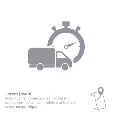 hızlı teslimat simgesi