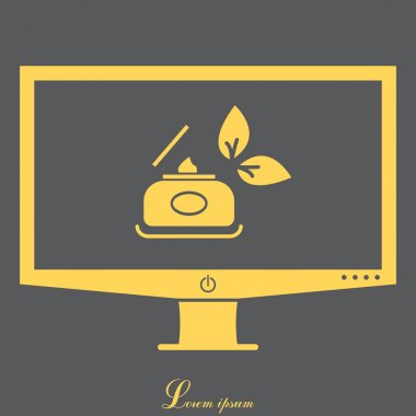 krem satırı simgesi