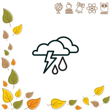 Sis, bulutlar ve yağmur