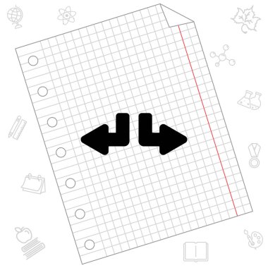 aşağı aşağı sağ ve sol okları 