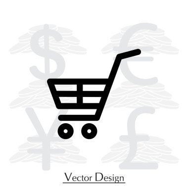 Alışveriş arabası simgesi