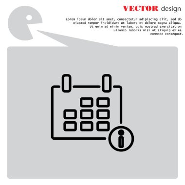 Takvim satırı simgesi