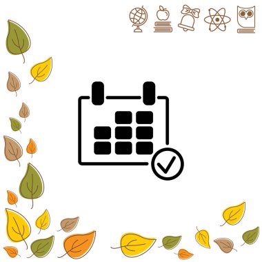 Takvim Web satırı simgesi