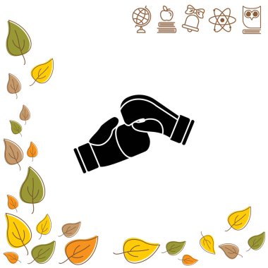 Boks eldivenleri simgesi 