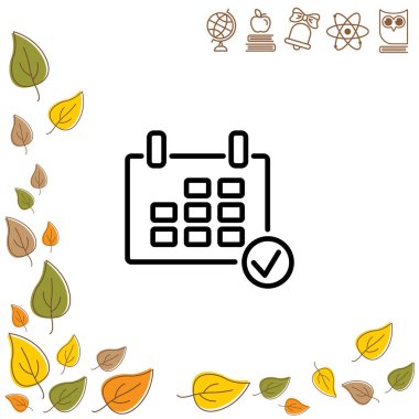 Takvim satırı simgesi