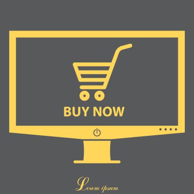 Alışveriş arabası simgesi