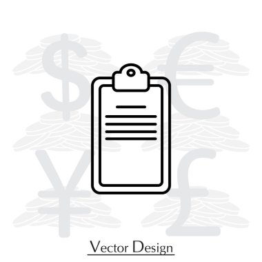 Denetim listesi satırı simgesi