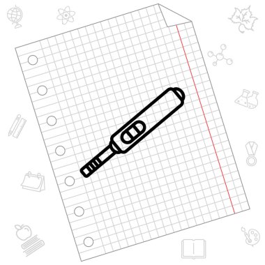 gebelik testi simgesi