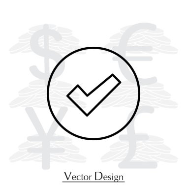 onay kutusunu satırı simgesi 