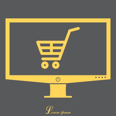 Alışveriş arabası simgesi