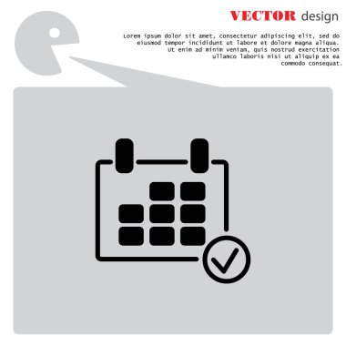 Takvim Web satırı simgesi