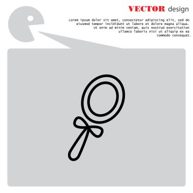 ayna satırı simgesi