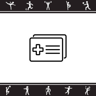 Tıbbi formlar web simgesi