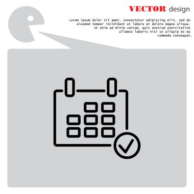 Takvim satırı simgesi