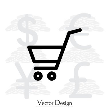 Alışveriş arabası simgesi