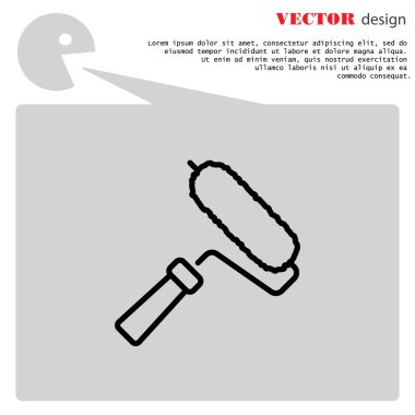 Web simge resim rulo