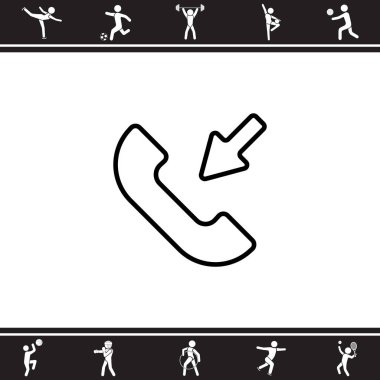 Gelen arama Web simgesi