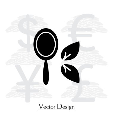 ayna satırı simgesi