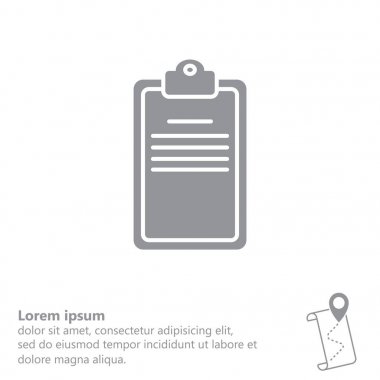 Denetim listesi satırı simgesi