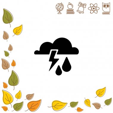 Fırtınalı hava simgesi