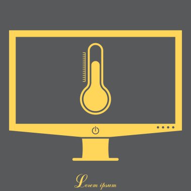 termometre web simgesi