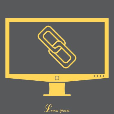 İki bağlantı simgesi