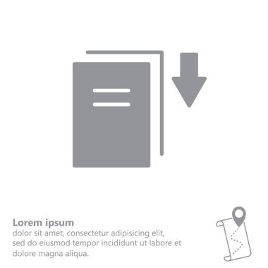 Satır simgesi indir 