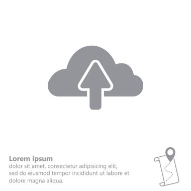 bulut upload Web simgesi