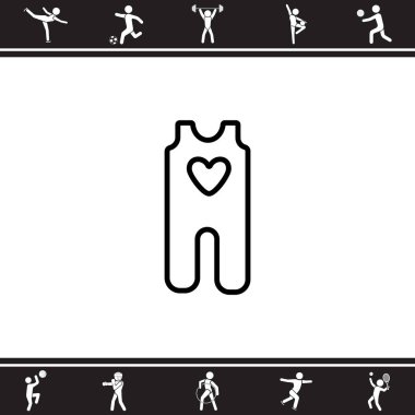 Bebek giysileri simgesi