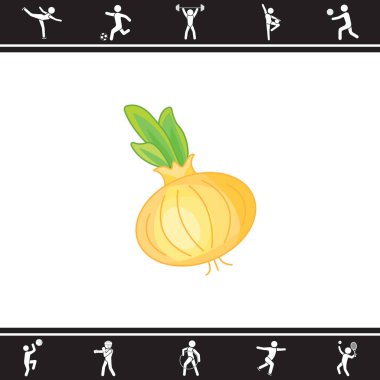 1046onion ampul illüstrasyon