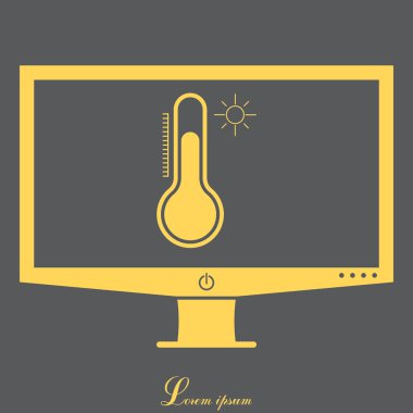 termometre web simgesi