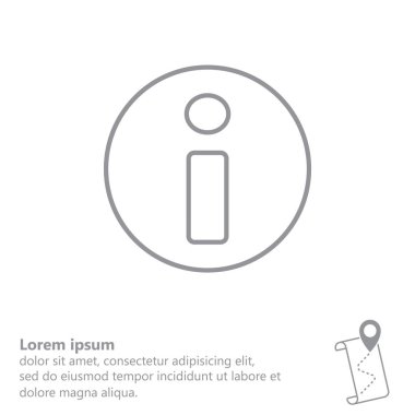 bilgi satırı simgesi