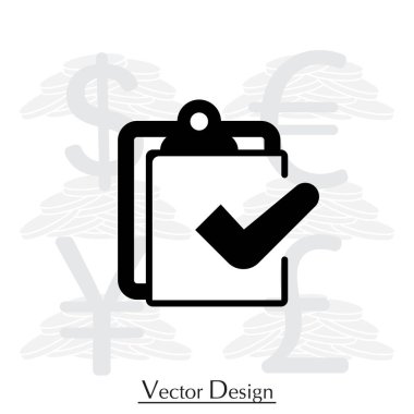 Denetim listesi satırı simgesi