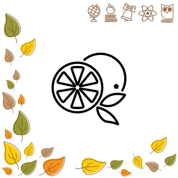  Turuncu satırı simgesi