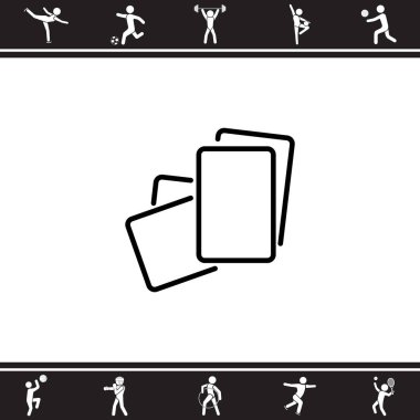 Kağıtları web simgesi