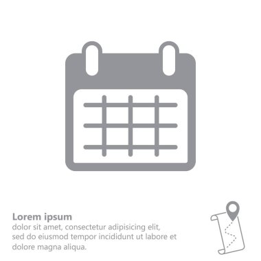 Takvim Web satırı simgesi