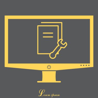 Ayarı veri satırı simgesi