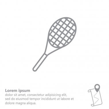 Tenis raketi simgesi