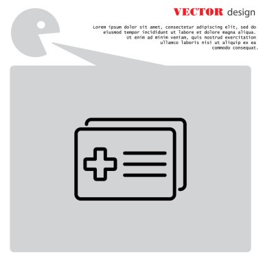 Tıbbi formlar web simgesi