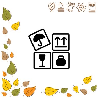 İşaretler paketleri simgesini