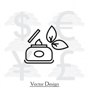 krem satırı simgesi