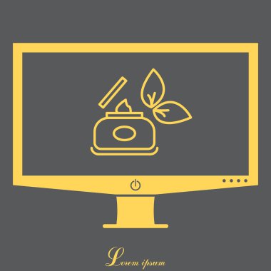 krem satırı simgesi