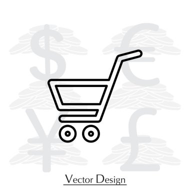 Alışveriş arabası simgesi