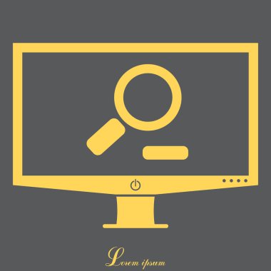 Web satırı simgesi zoom