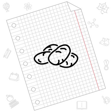 Patates satırı simgesi