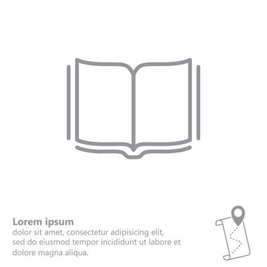 Kitap satırı simgesini aç