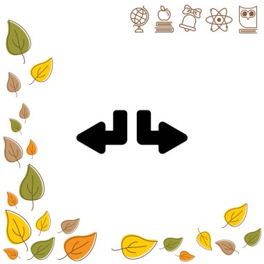 aşağı aşağı sağ ve sol okları 